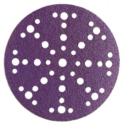 TRADEgear XP 150mm Purple 48-hole Abrasive Disc - 100 PACK - TradeGear