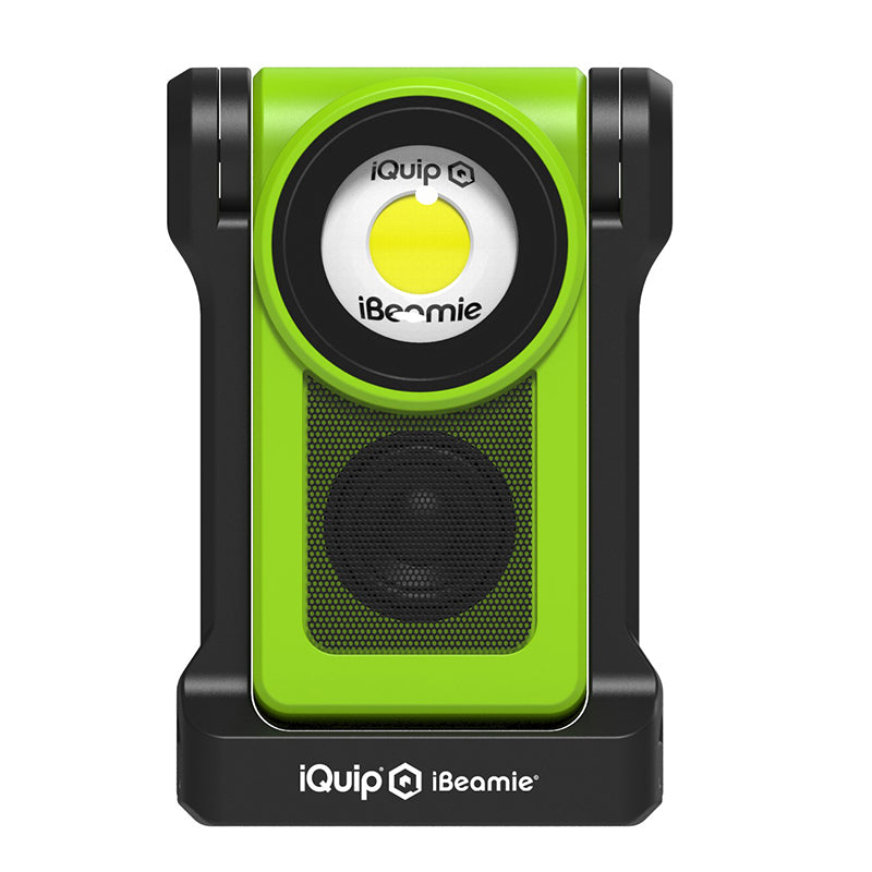 iQuip iBeamie LED Cordless Portable Light 10 Watt with Speaker