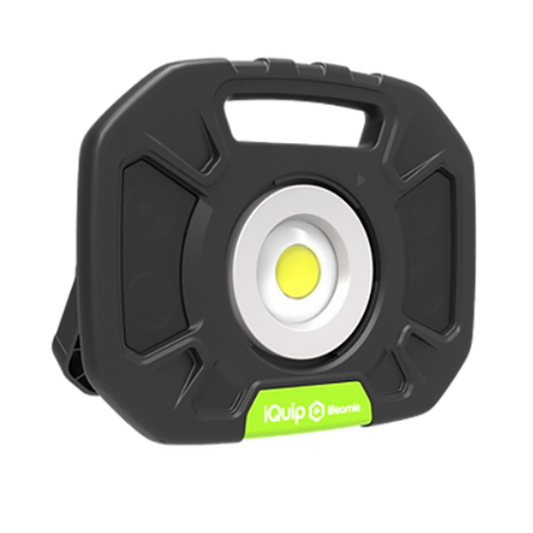 iQuip iBeamie LED Cordless Portable Light 40 Watt with Speaker - TradeGear