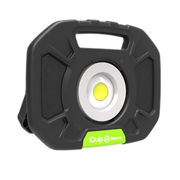 iQuip iBeamie LED Cordless Portable Light 40 Watt with Speaker