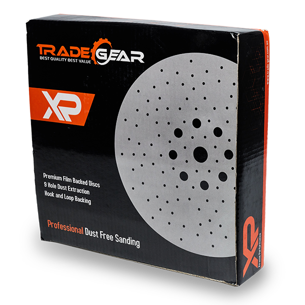 TRADEgear XP 228mm Purple 128-hole Abrasive Disc - TradeGear
