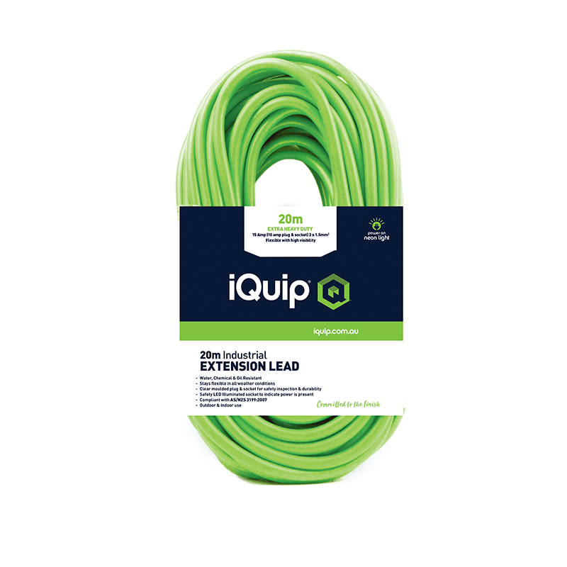 iQuip Industrial Extension Lead - TradeGear