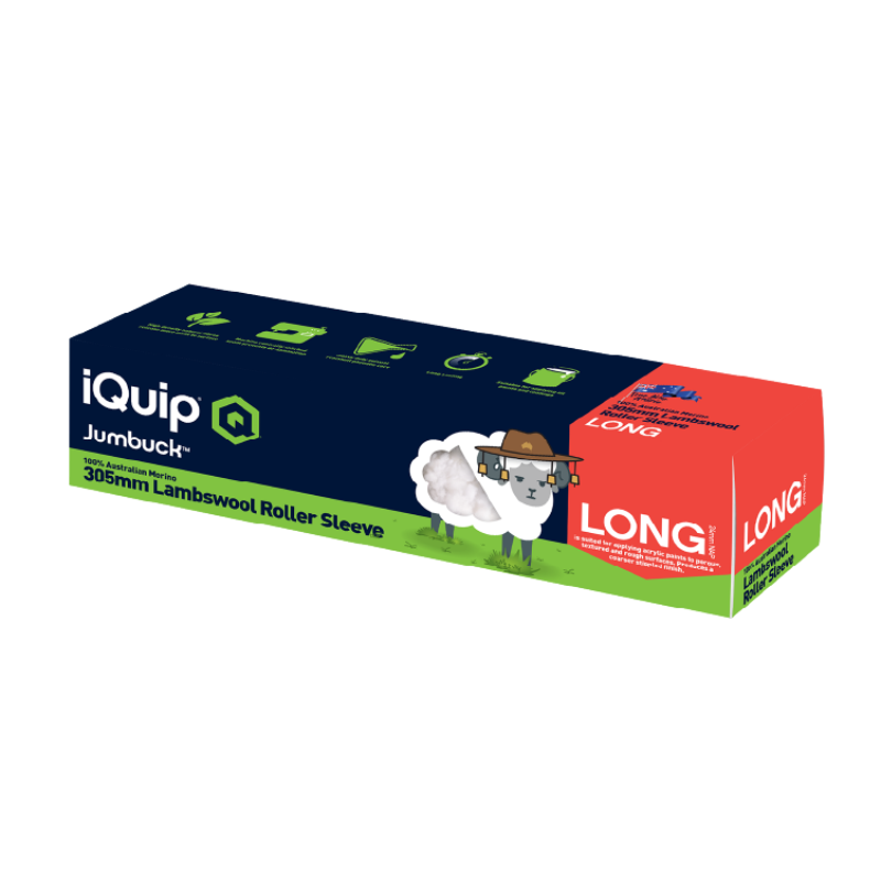 iQuip Jumbuck Lambskin Roller Sleeve Regular Nap - with Frame - TradeGear