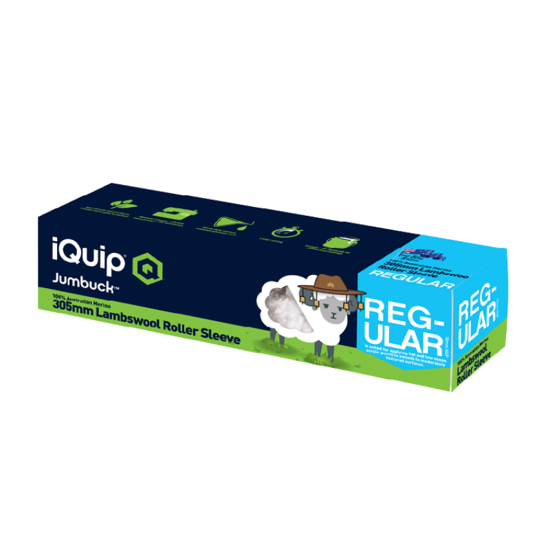 iQuip Jumbuck Lambskin Roller Sleeve Regular Nap - TradeGear