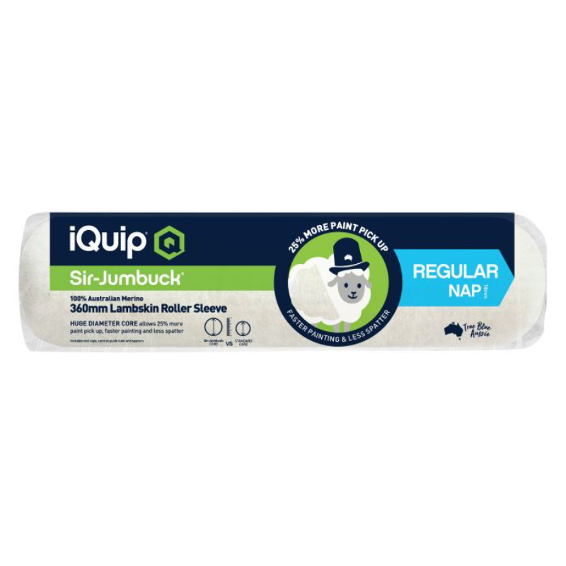 iQuip Sir Jumbuck Lambskin Roller Sleeve Regular Nap - TradeGear