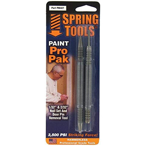 SPRINGTOOLS Paint Pro Nail & Punch Set - TradeGear