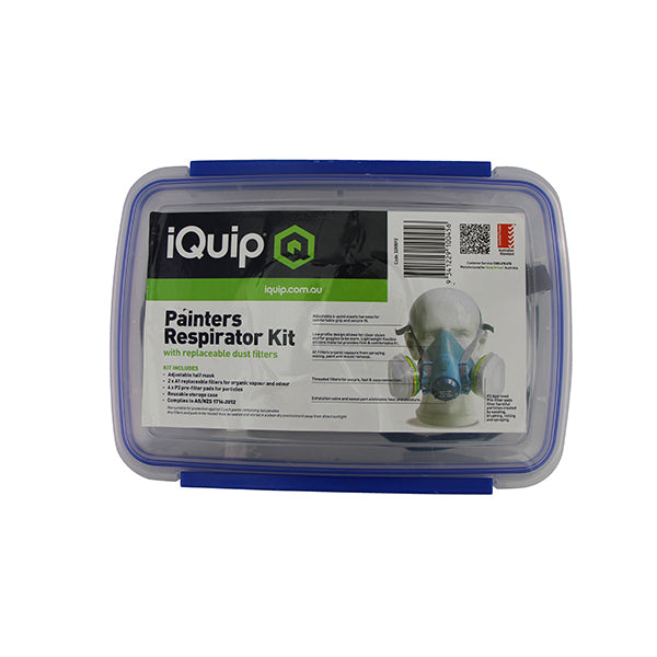 iQuip P2 Painters Respirator Kit with Replacement Filters