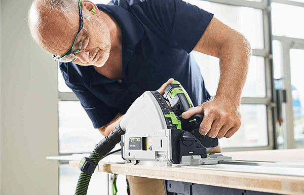 FESTOOL TS 55F 160mm Plunge Cut Circular Saw with Rail - TradeGear