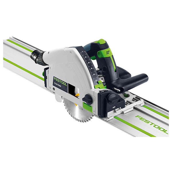 FESTOOL TS 55F 160mm Plunge Cut Circular Saw with Rail - TradeGear