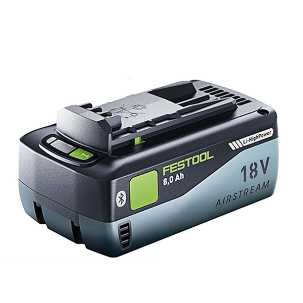 FESTOOL 18V Li-Ion Airstream Bluetooth Battery Pack - 8.0 Ah High Power - TradeGear