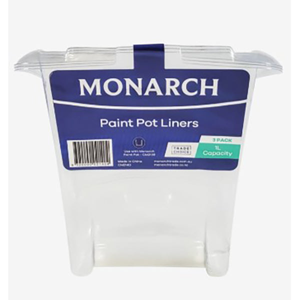 MONARCH 1L Paint Pot Liners - TradeGear
