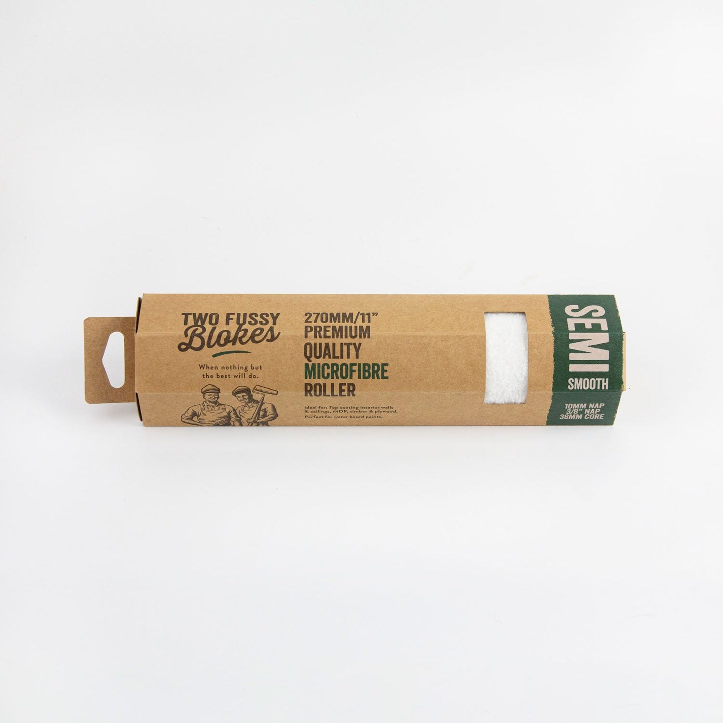 TWO FUSSY BLOKES Microfibre Roller 10mm Nap - TradeGear