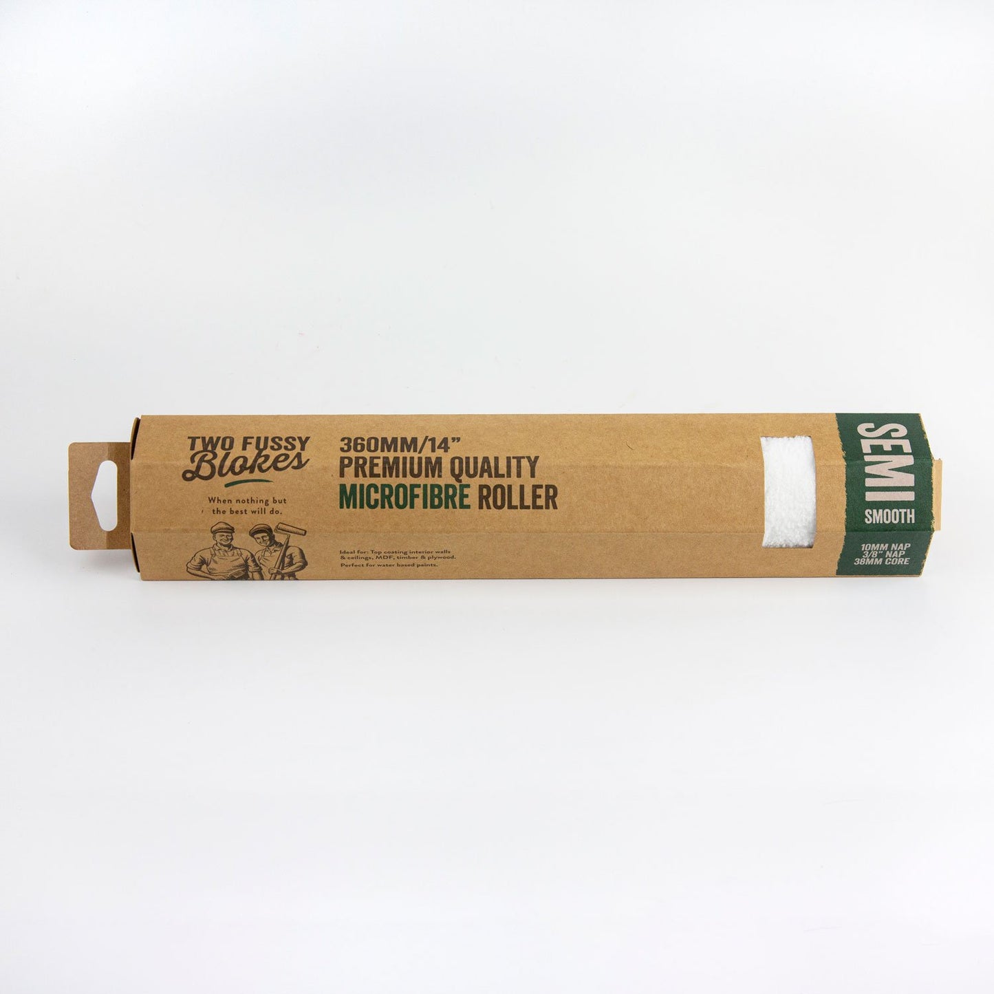 TWO FUSSY BLOKES Microfibre Roller 10mm Nap - TradeGear