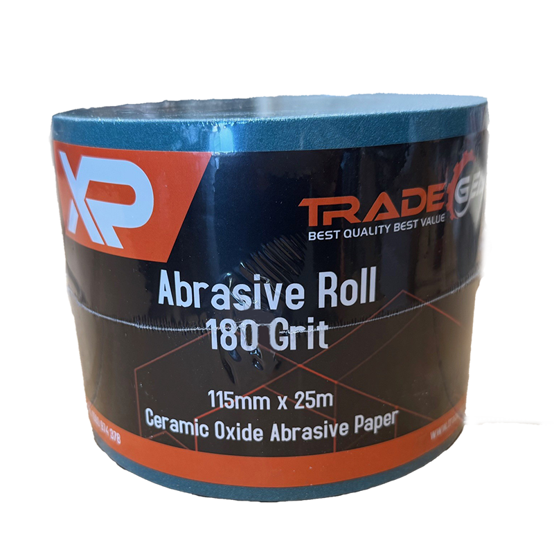 Ceramic abrasive 115mm hand sanding roll - Tradegear