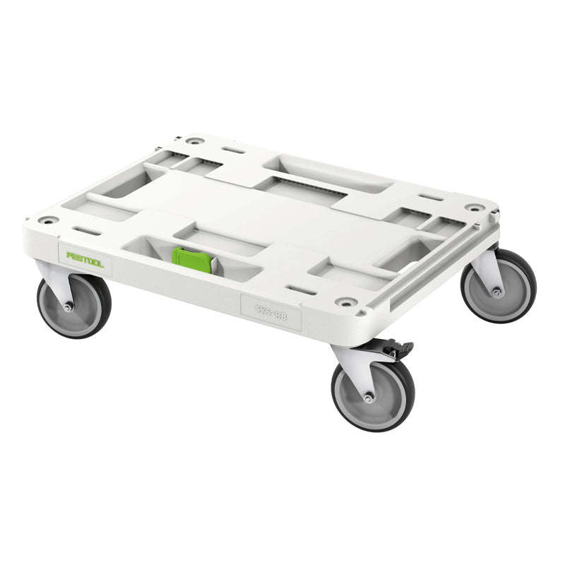Festool Systainer Roll Board is a solid base ideal for moving tools or equipment as Systainer T-LOC accessories. Sturdy and lockable wheels