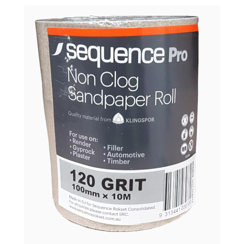 SEQUENCE 115mm Hand Sanding Rolls - TradeGear