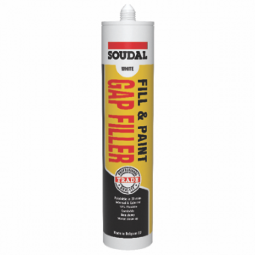 SOUDAL Fill & Paint Gap Filler - 300ml - TradeGear