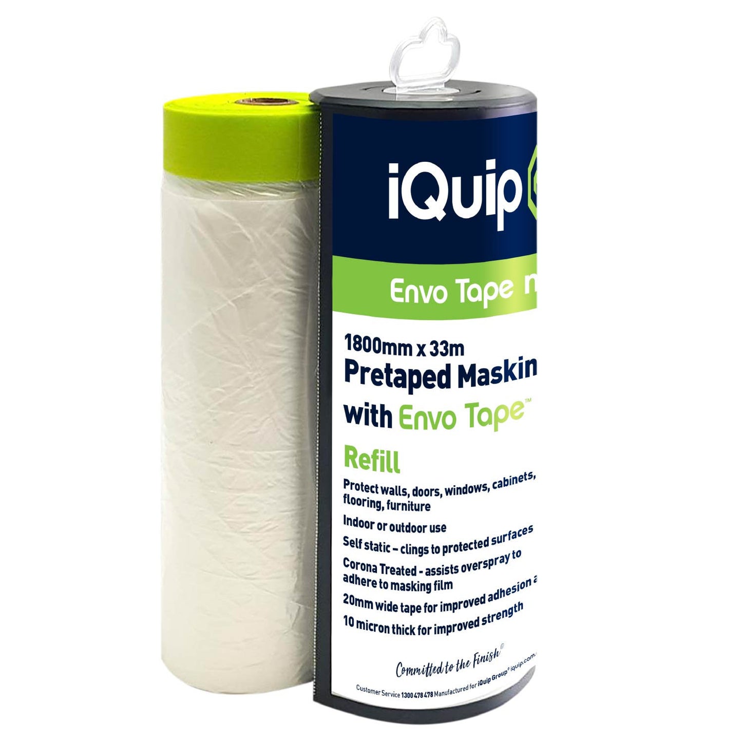 iQuip Envo Pre-taped Masking Film and Dispenser - TradeGear