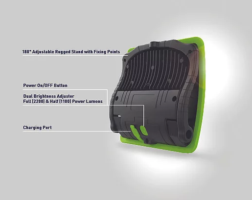 iQuip iBeamie LED Cordless Portable Light 20 Watt - TradeGear