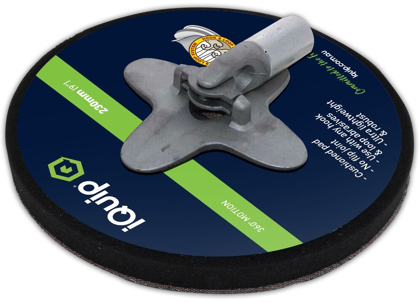 iQuip Radial Pivoting Pole Sander 230mm - TradeGear