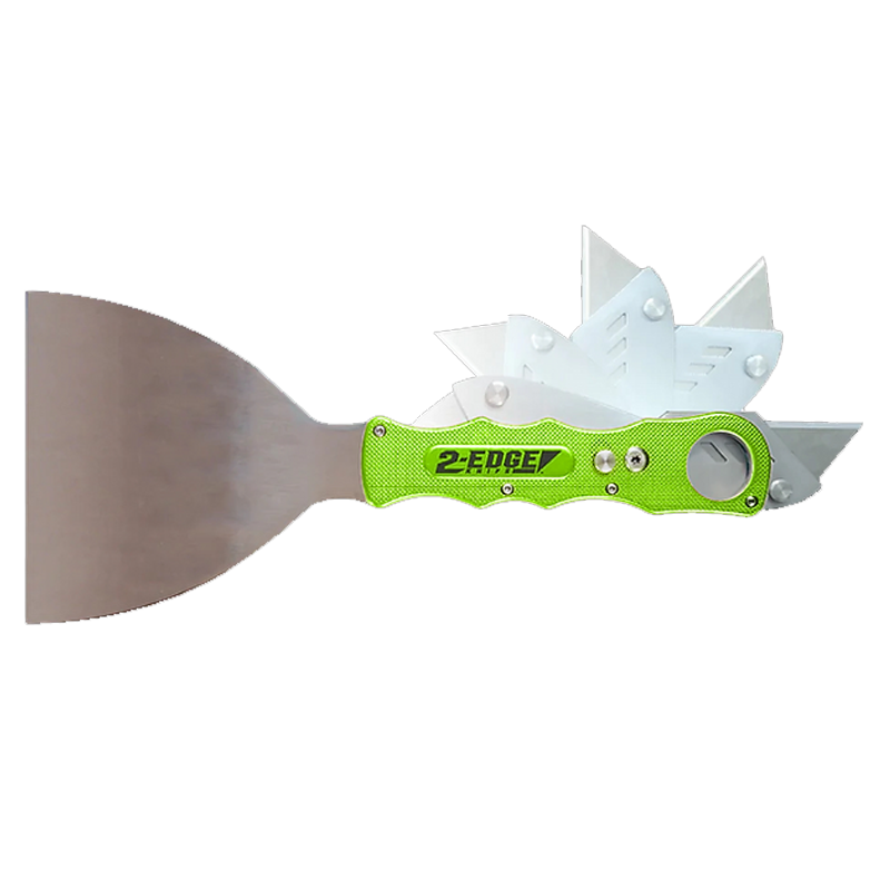 iQuip ZORR 2-Edge Utility and Flex Joint Knife Combination Tool - TradeGear
