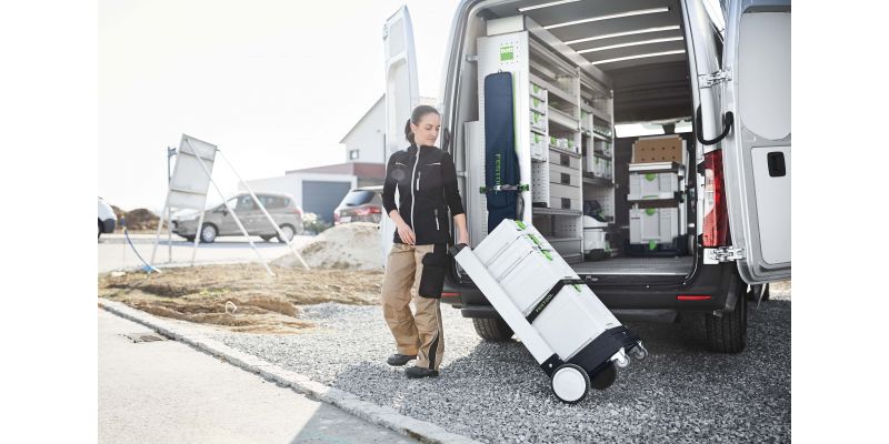 FESTOOL SYS-ROLL Mobile Systainer Cart - TradeGear