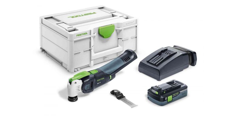 FESTOOL OSC VECTURO 18V Starlock Cordless Oscillator in Systainer - TradeGear