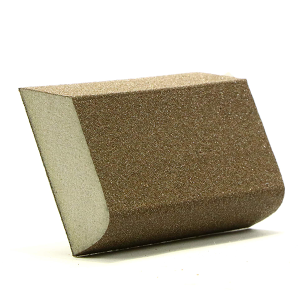 SEQUENCE Curved Abrasive Sponge 69mm x 98mm x 26mm - TradeGear