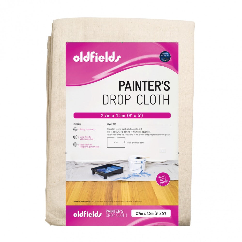 OLDFIELDS Pro Series Canvas Drop Cloth - TradeGear