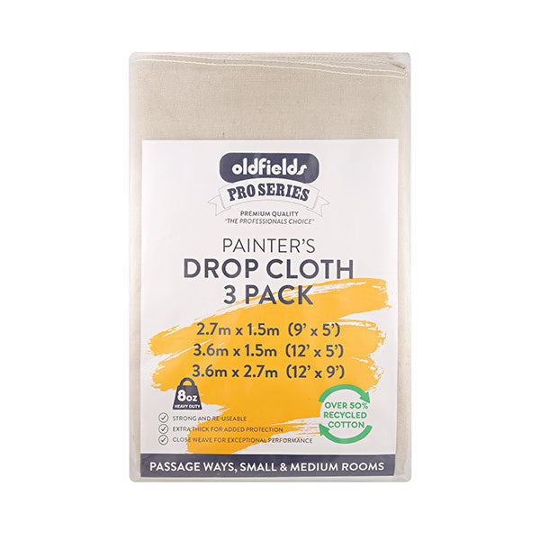 OLDFIELDS Pro Series Canvas Drop Cloth - TradeGear