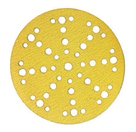 TRADEgear X 150mm Yellow 48-hole Abrasive Discs - TradeGear