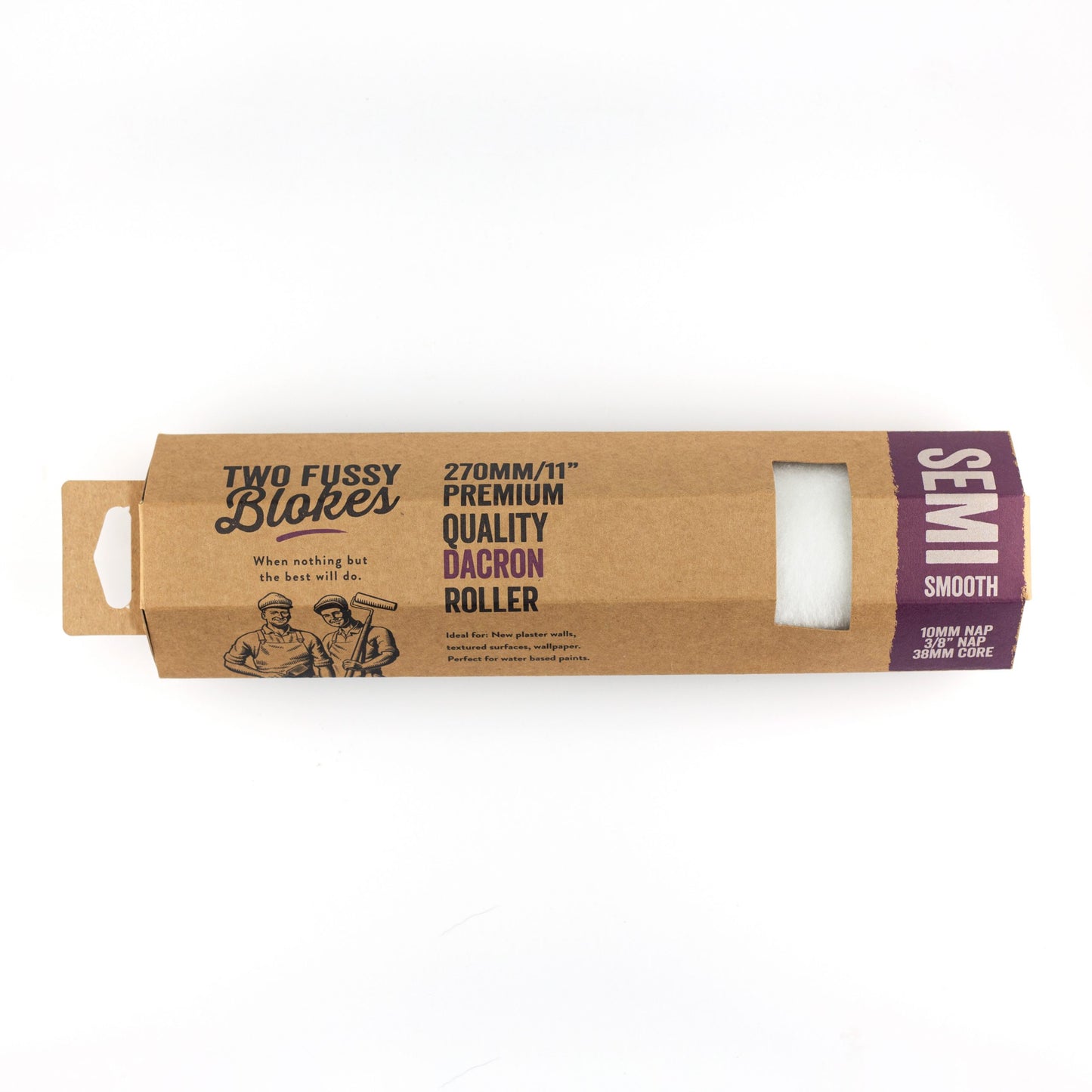 TWO FUSSY BLOKES Dacron Roller 10mm Nap - TradeGear