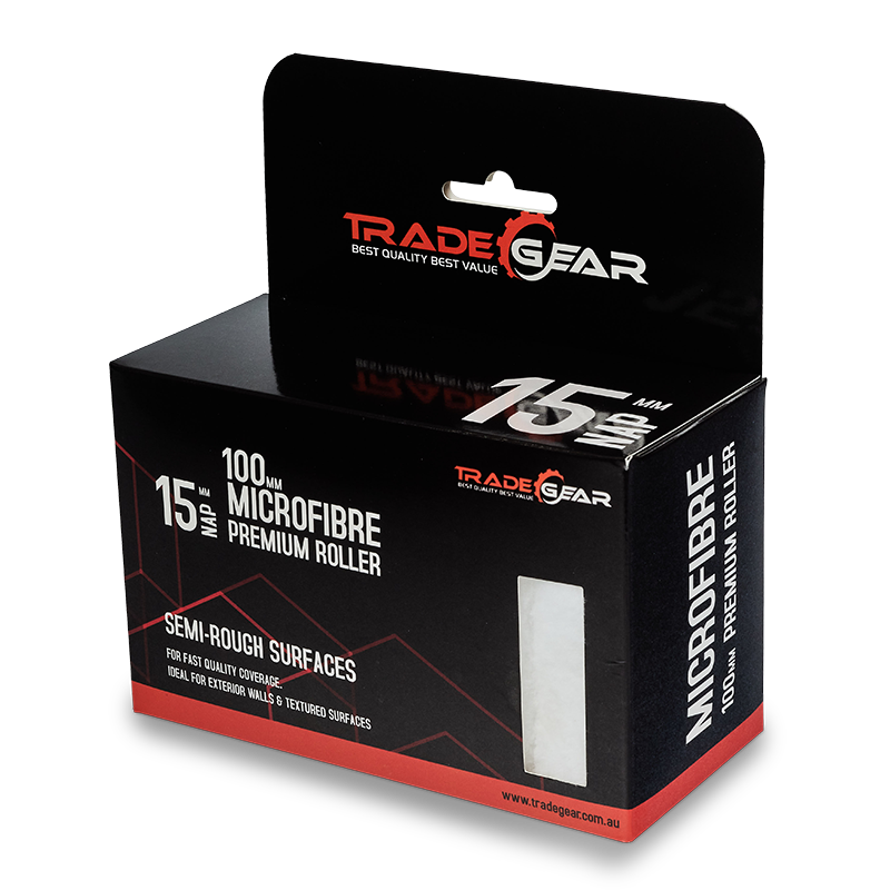 TRADEgear XP MicroFibre Mini Roller 100mm - 15mm Nap - TradeGear