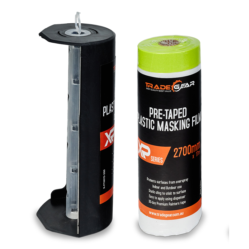 TRADEgear XP Pre-Taped Masking Film in Dispenser - TradeGear