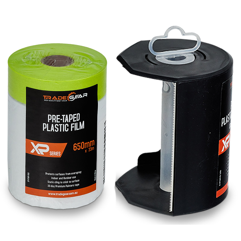 TRADEgear XP Pre-Taped Masking Film in Dispenser - TradeGear