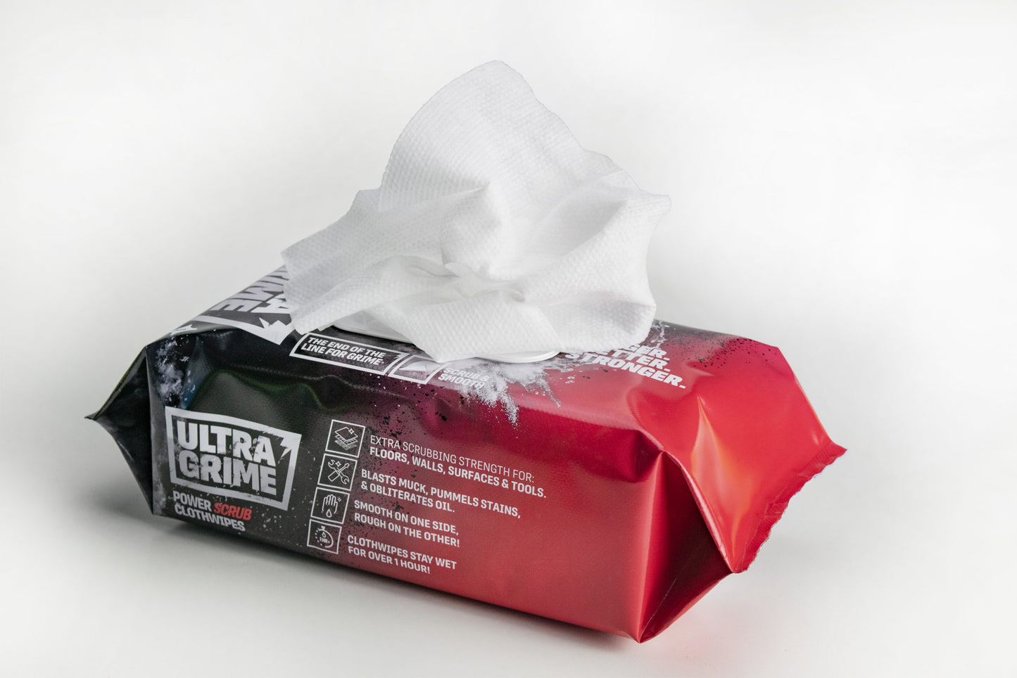 ULTRAGRIME Pro Power Scrub Wipes - TradeGear