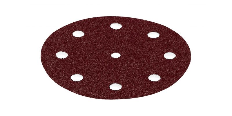 FESTOOL Rubin 125mm 9-Hole Abrasive Disc - 50 Pack - TradeGear