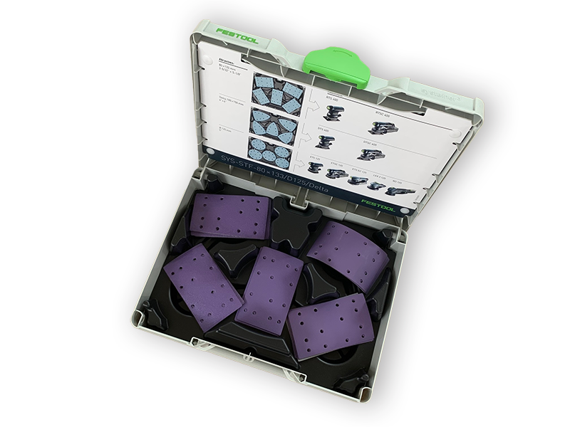 TRADEgear XP 80x133mm Abrasive Starter Kit - TradeGear