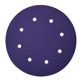 TRADEgear XP 200mm Purple 8-hole Abrasive Disc - TradeGear