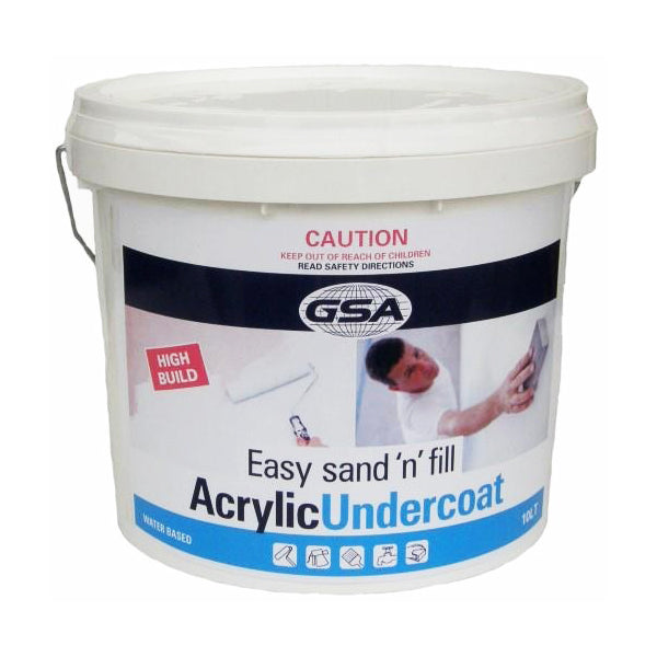 GSA Easy Sand'n'Fill Acrylic UnderCoat - 10L - TradeGear