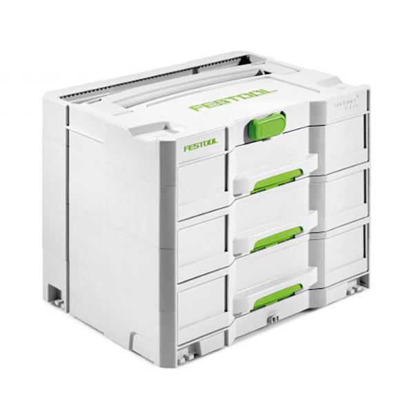 FESTOOL Sortainer T-LOC 3 Drawer Storage Box