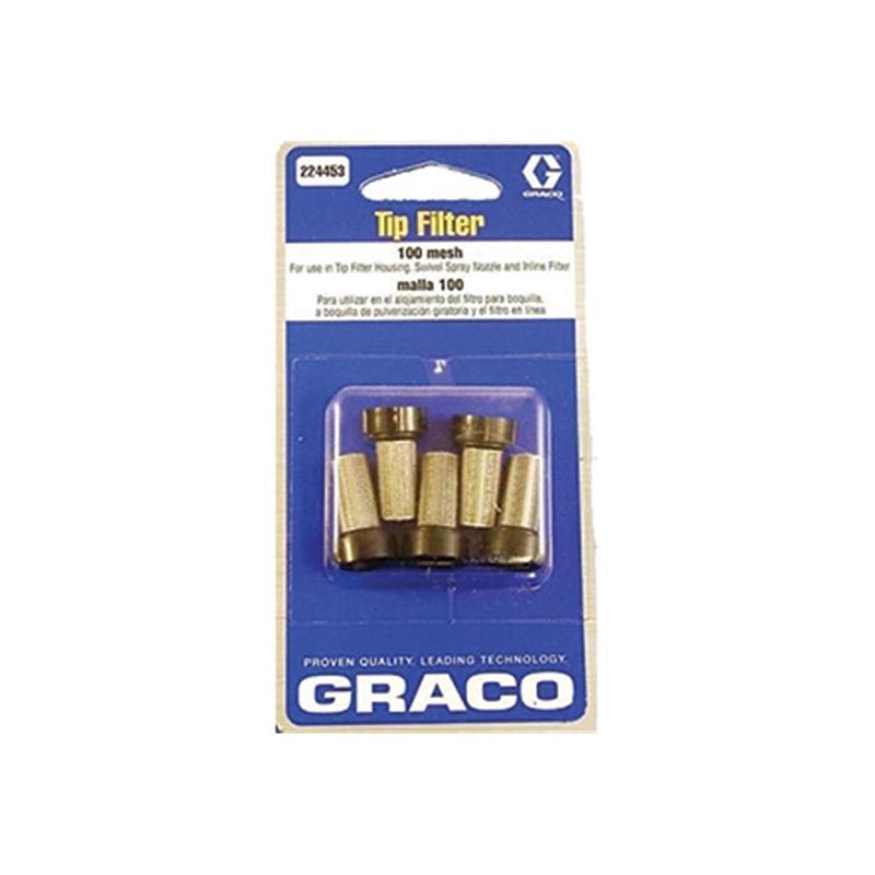 GRACO Filter 100 Mesh for Spray Gun Tip - 5 PACK