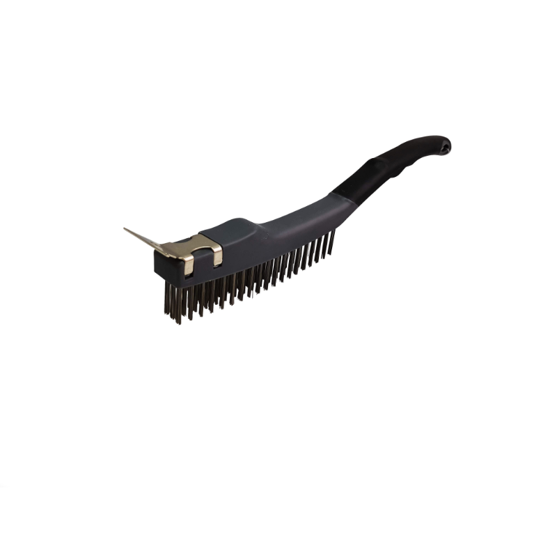 iQuip Wire Brush With Scraper - TradeGear