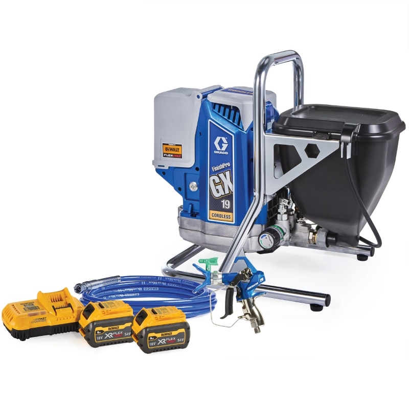 GRACO GX 19 FinishPro Cordless Airless Sprayer - TradeGear