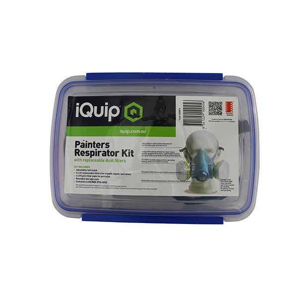 iQuip P2 Painters Respirator Kit with Replacement Filters - TradeGear