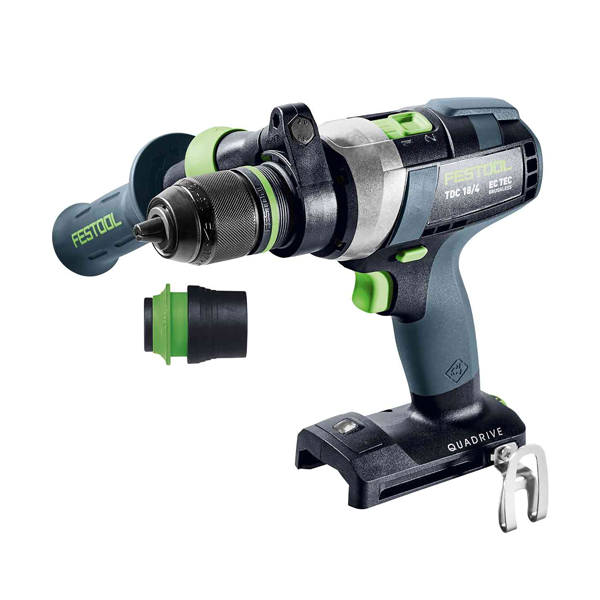 FESTOOL TDC 18V Cordless 4 Speed Drill 5.0Ah Bluetooth Set in Systainer - TradeGear