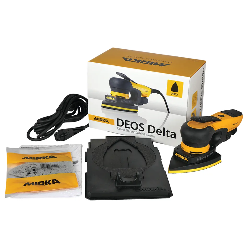MIRKA DEOS 663CV 100mm x 150mm 3mm Delta Orbital Sander - TradeGear