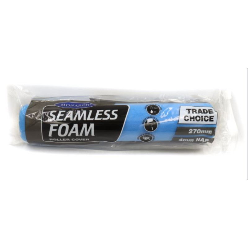 MONARCH Seamless Foam 4mm Nap Roller - TradeGear