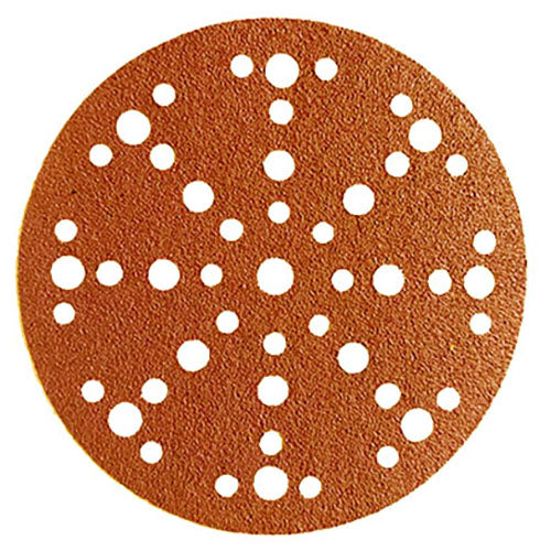 TRADEgear XPT 150mm Orange 48-hole Ceramic Abrasive Disc - 100 PACK
