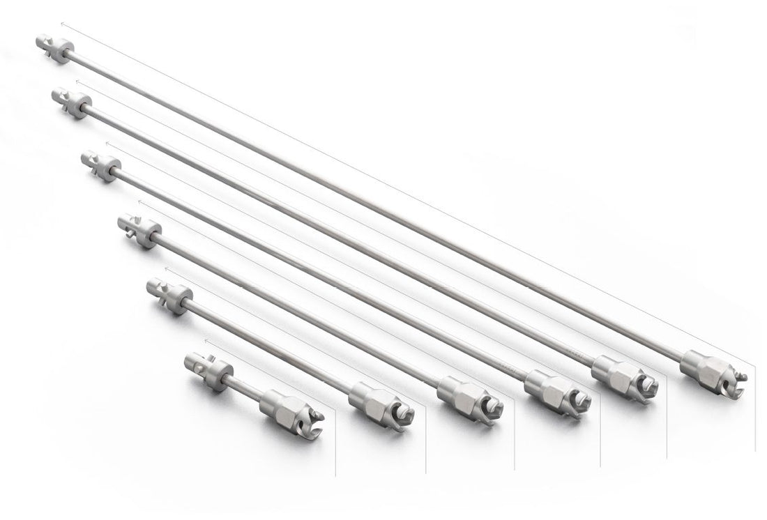 QTech Quick-Connect Tip Extension 6-Piece Set - 7/8" - TradeGear